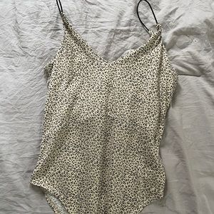 Cheetah bodysuit never worn!